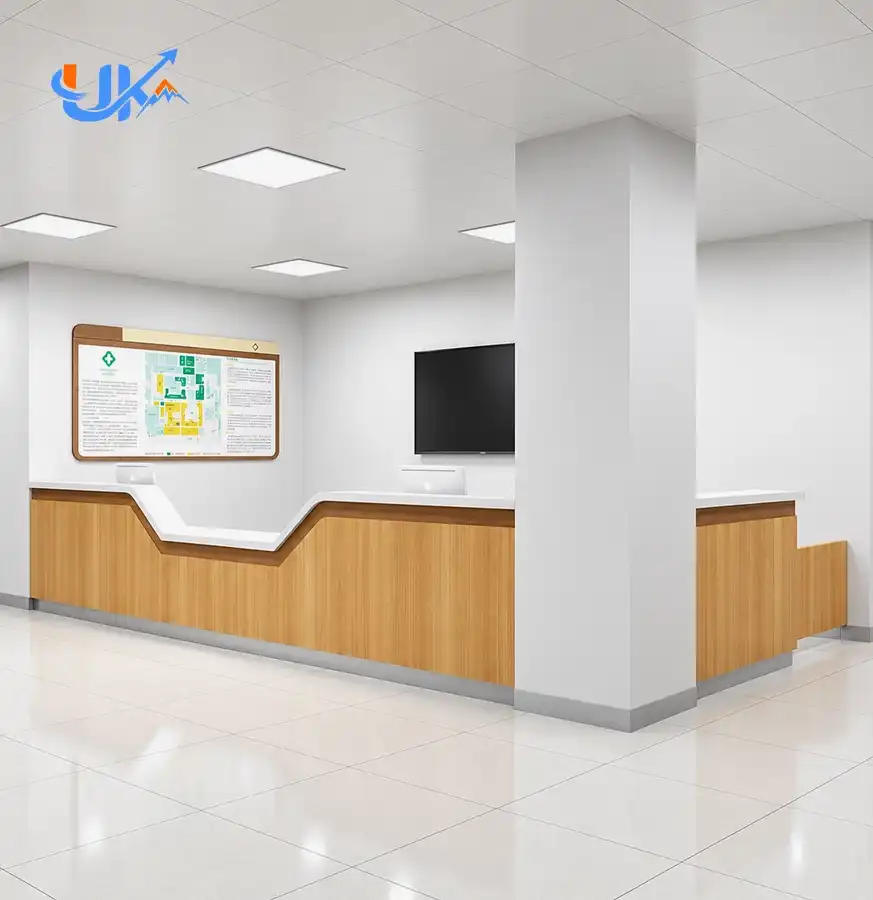 Central Hospital Reception Desk